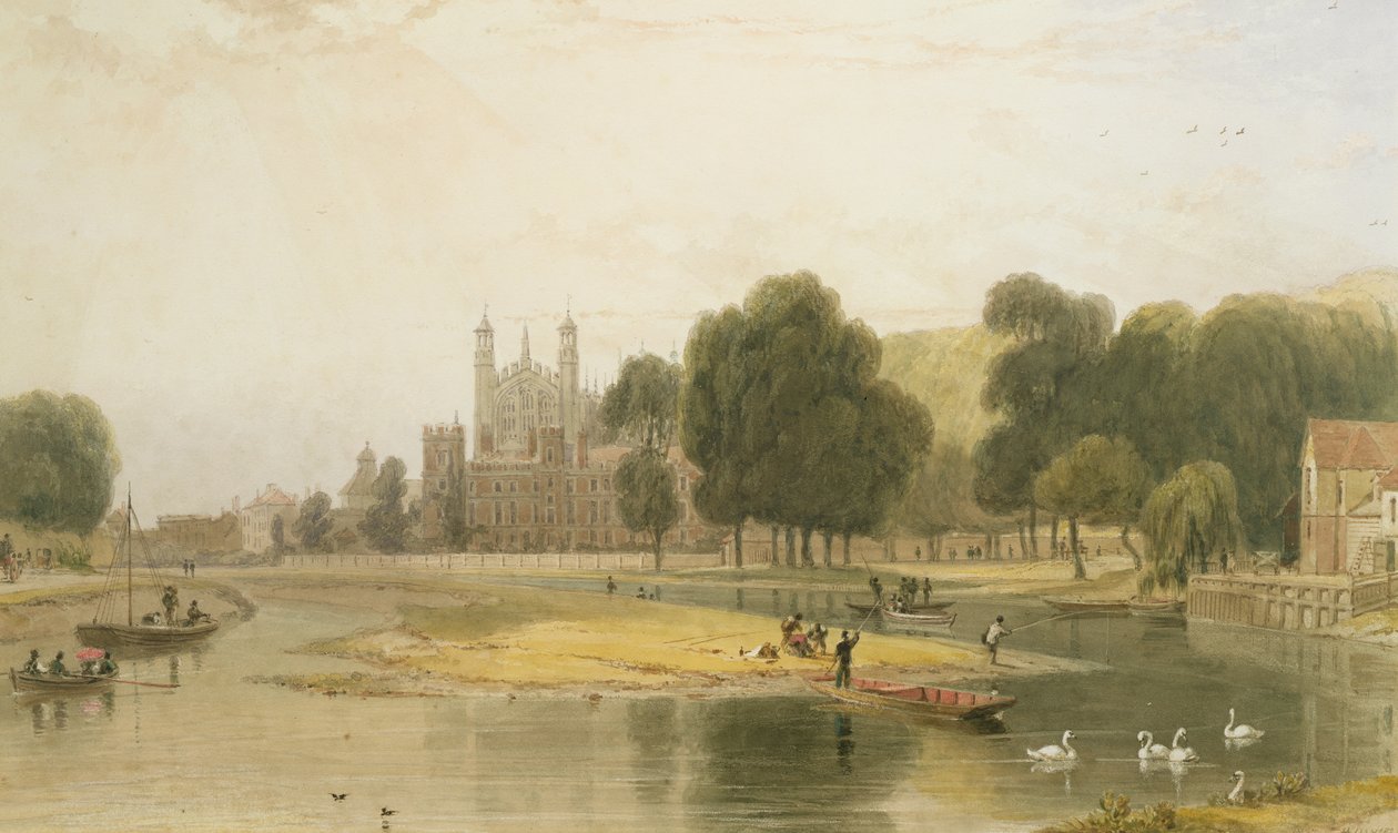 Eton College by William Daniell