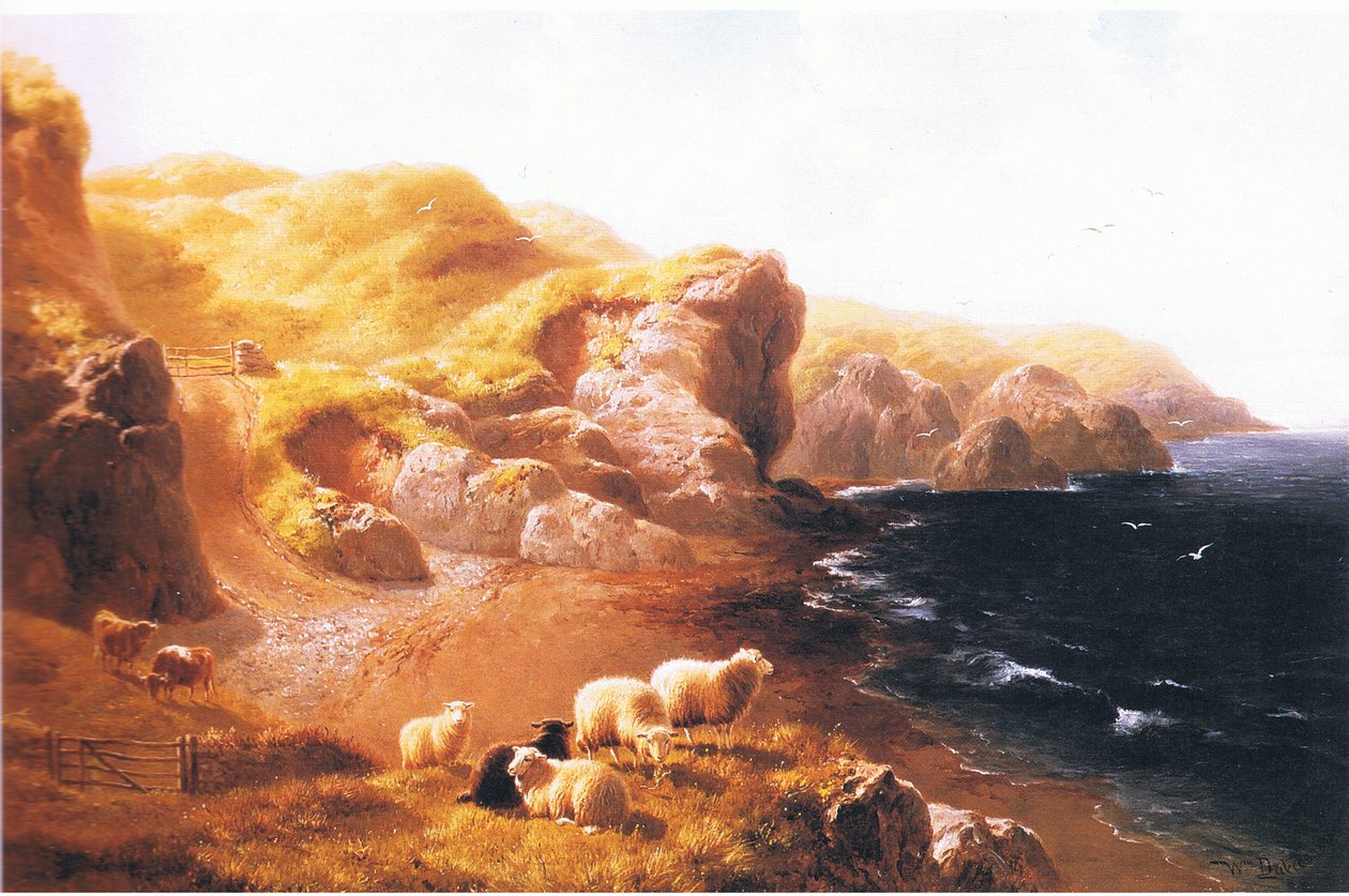 Penliech, Carnarvonshire, from magazine or book source unknown by William Davies