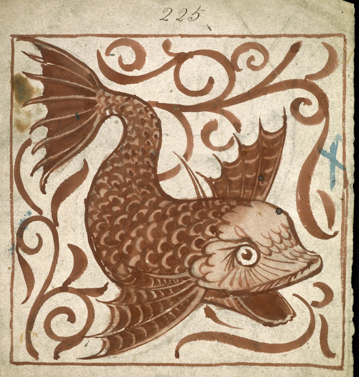 Sea Monster by William de Morgan