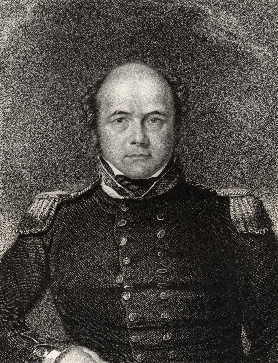Sir John Franklin, engraved by James Thomson, from 