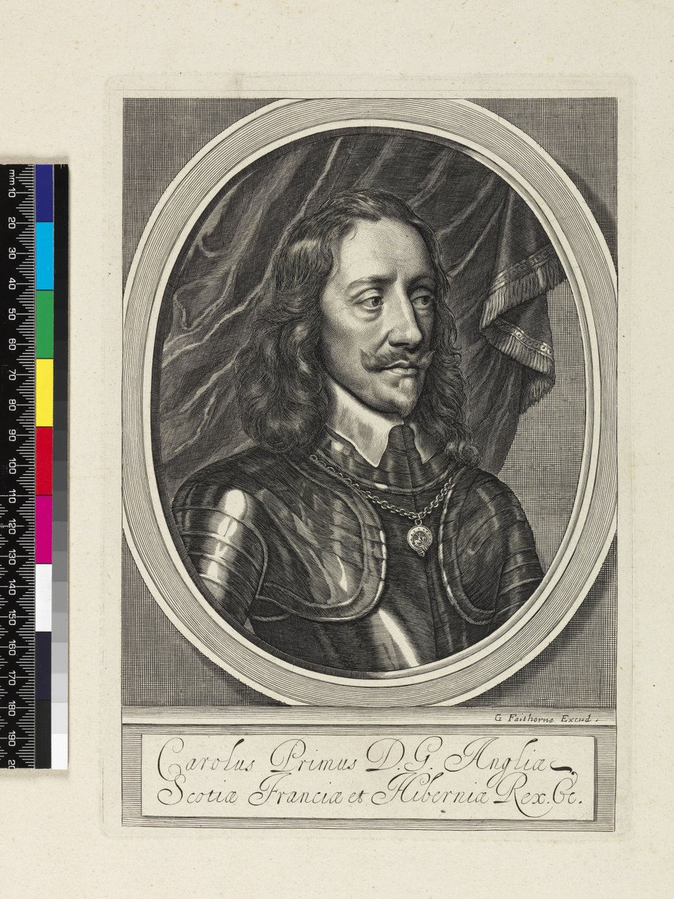 Portrait of Charles I, 1658 by William Faithorne