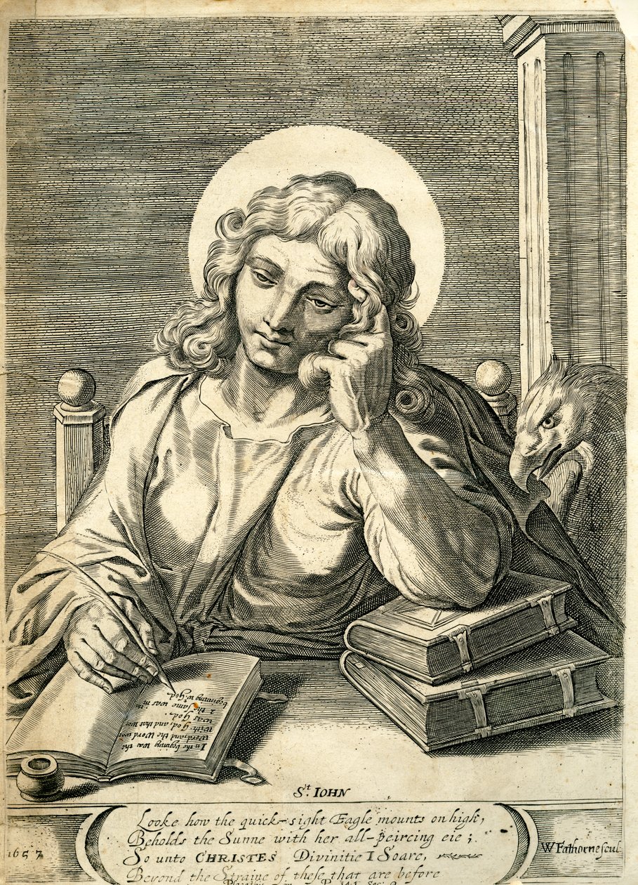 St. John the Evangelist, 1657 by William Faithorne