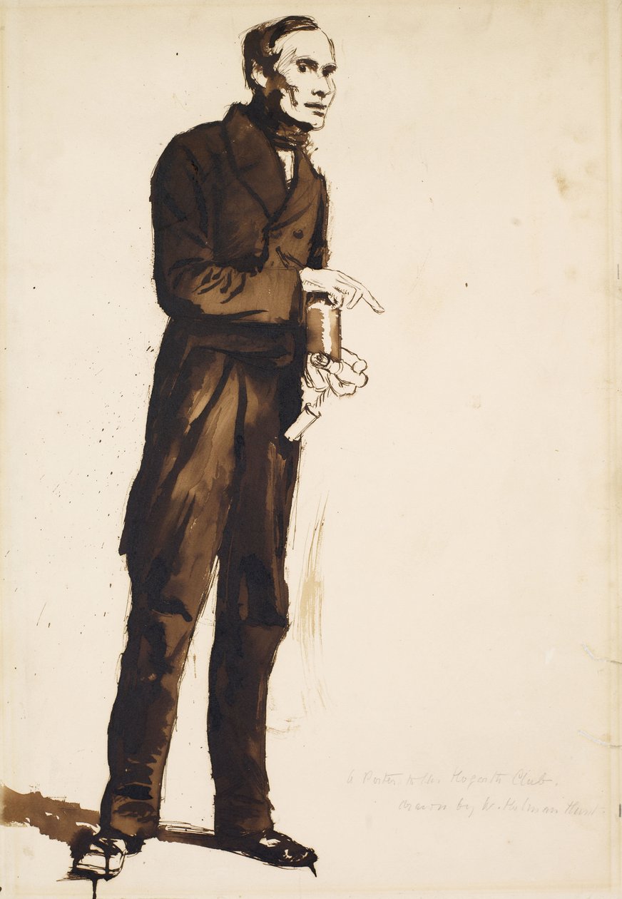 A Porter to the Hogarth Club by William Holman Hunt