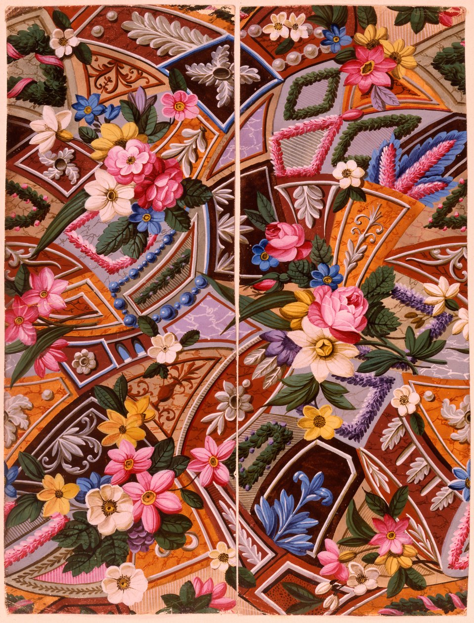 Textile design, c.1788-92 by William Kilburn
