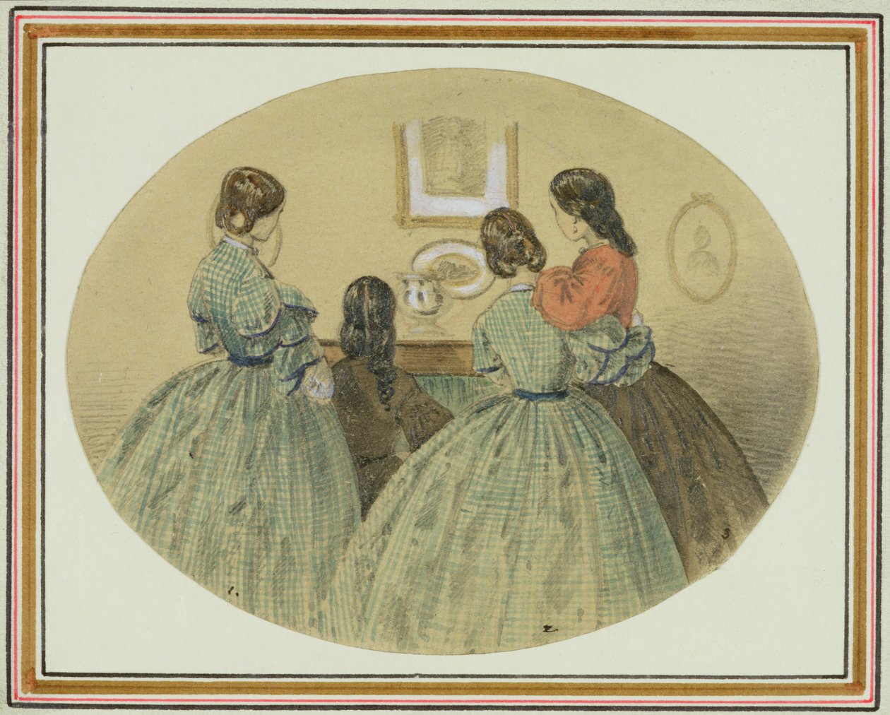 Figures Around a Piano by William McConnell