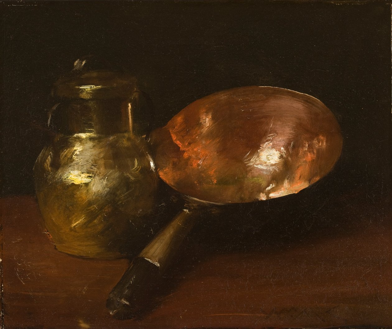 Still Life in Copper, 1890-93 by William Merritt Chase