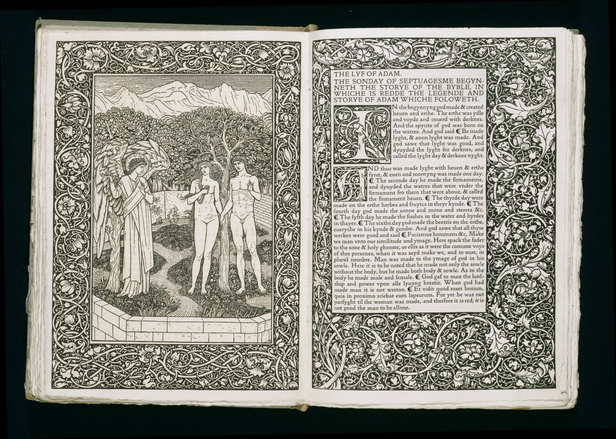 Adam and Eve, from 