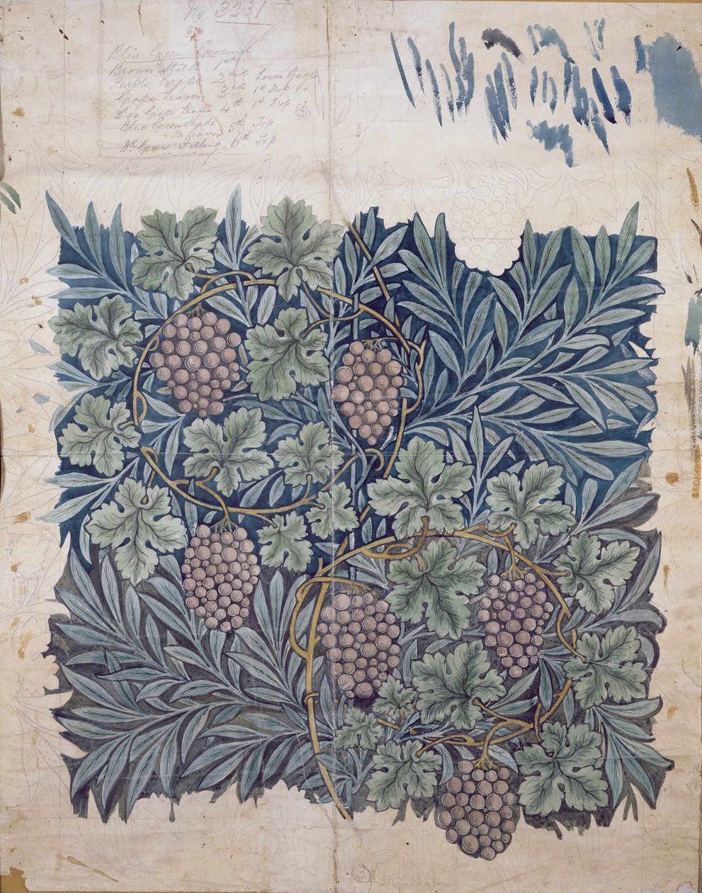 Leaf and Grape Design for 