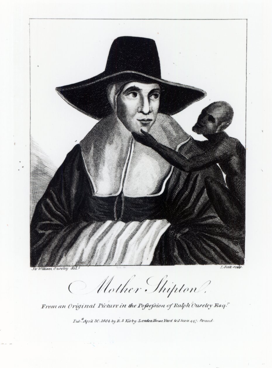Mother Shipton, engraved by John Scott, 1804 by William Gore Ouseley
