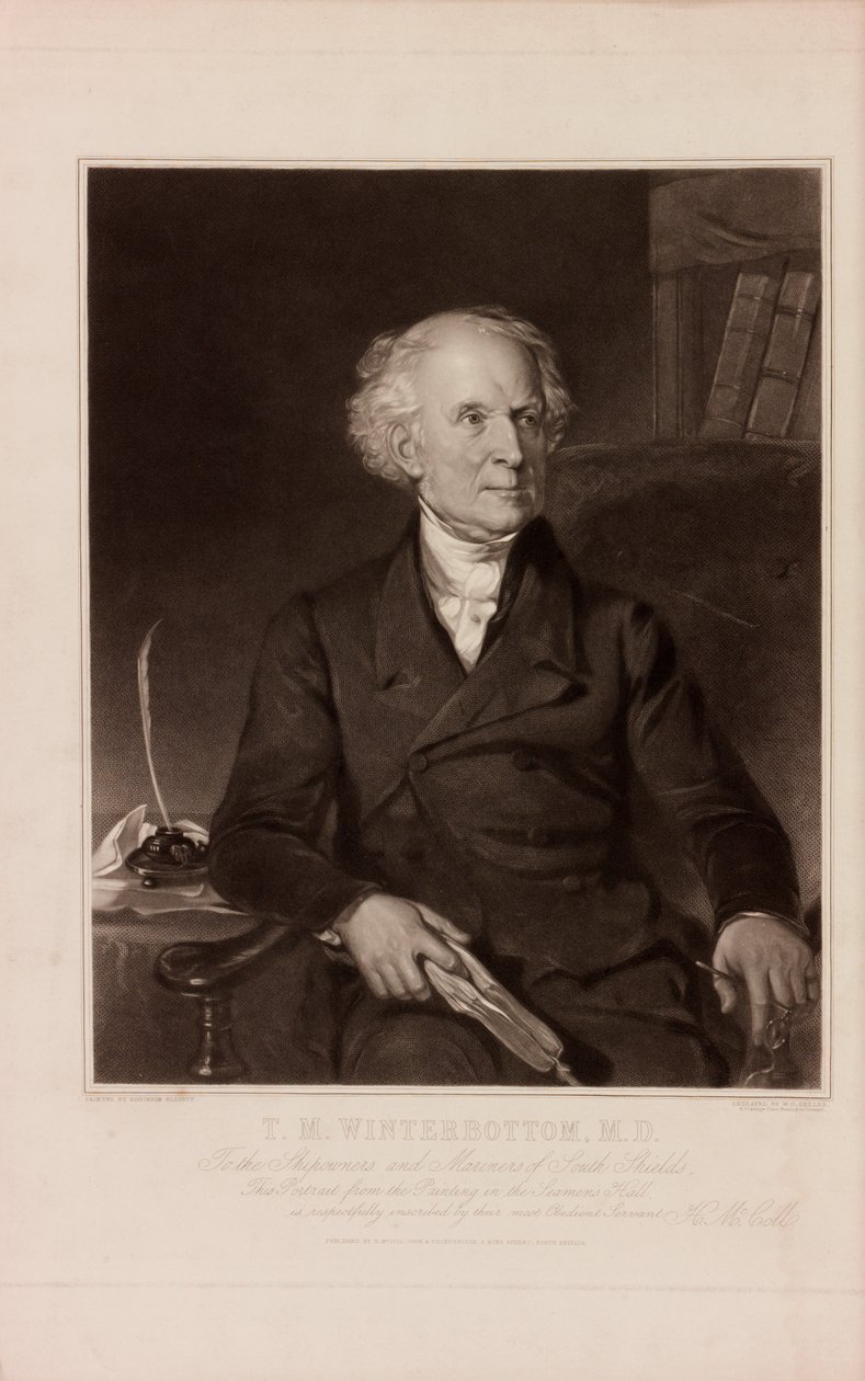 Thomas Masterman Winterbottom by William Overend Geller