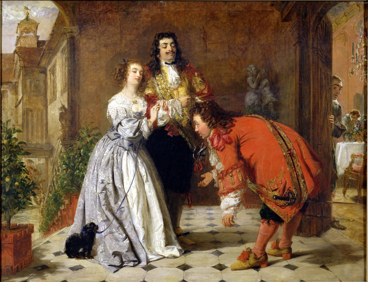 Scene from Moliere