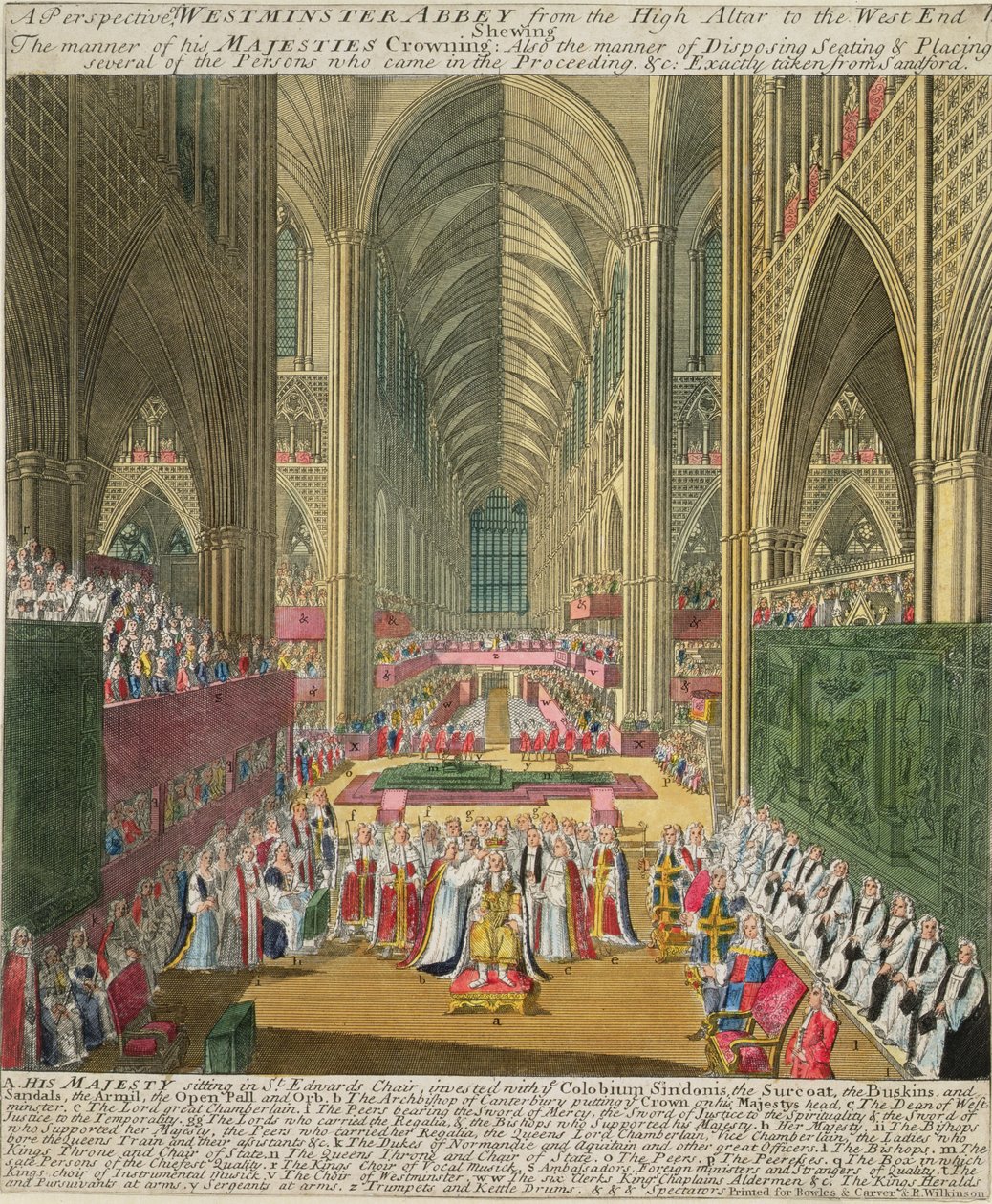 The Coronation of King James II by William Sherwin