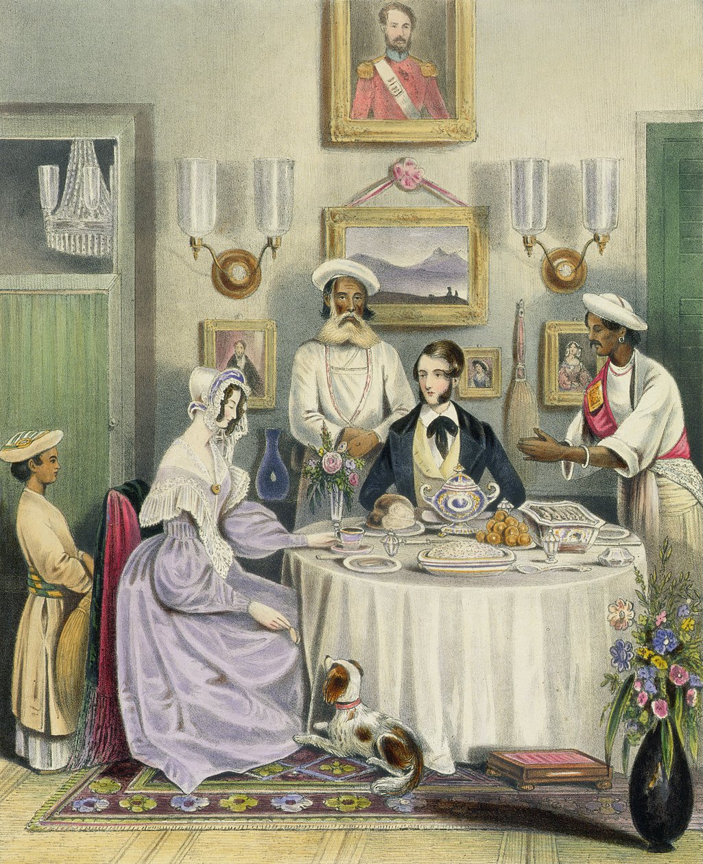 The Breakfast, plate 3 from 