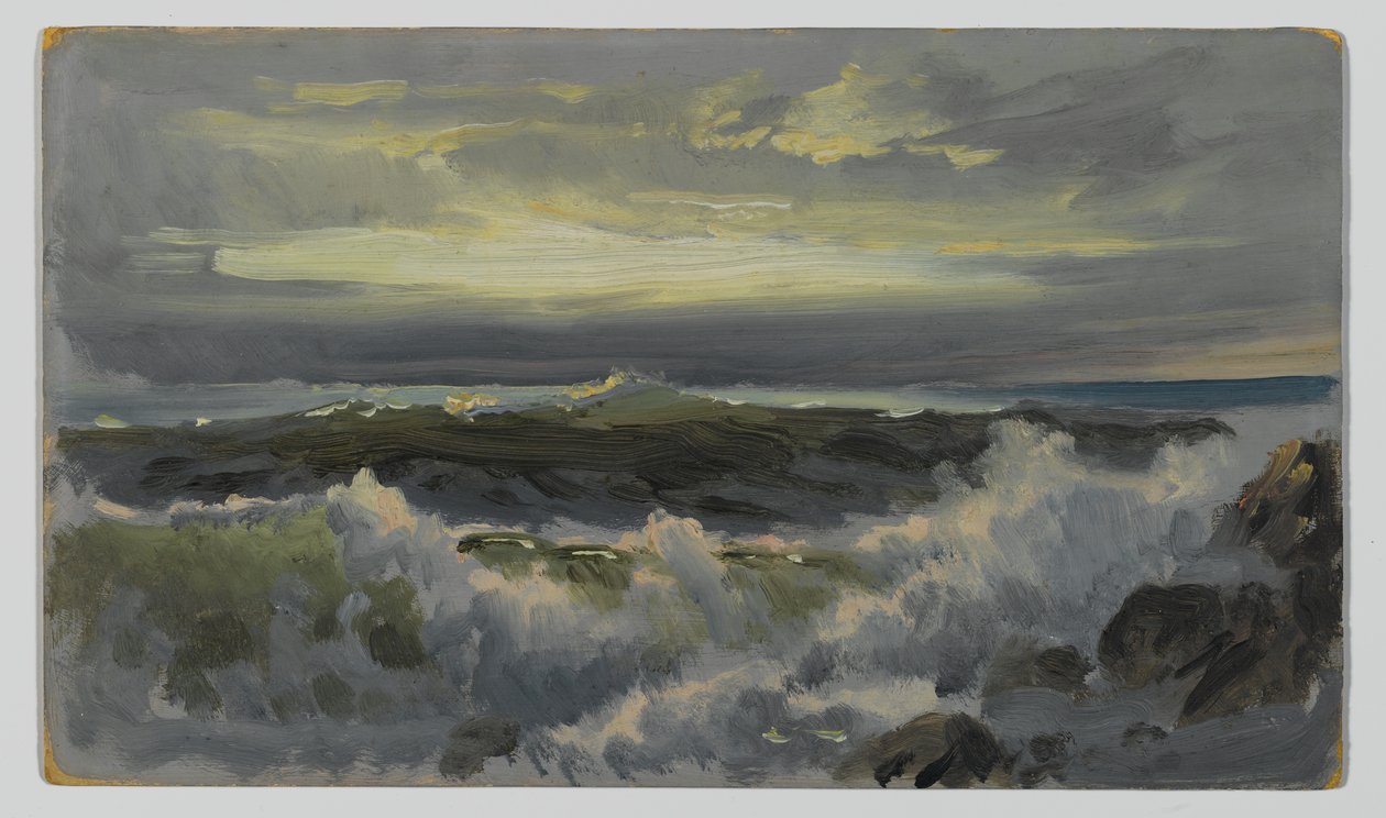 A Rough Surf by William Trost Richards