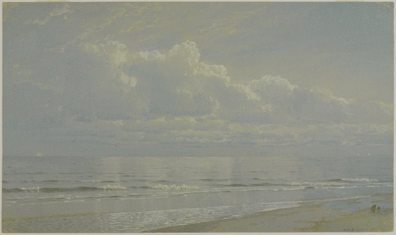 Thunderheads at Sea: The Pearl, 1871 by William Trost Richards