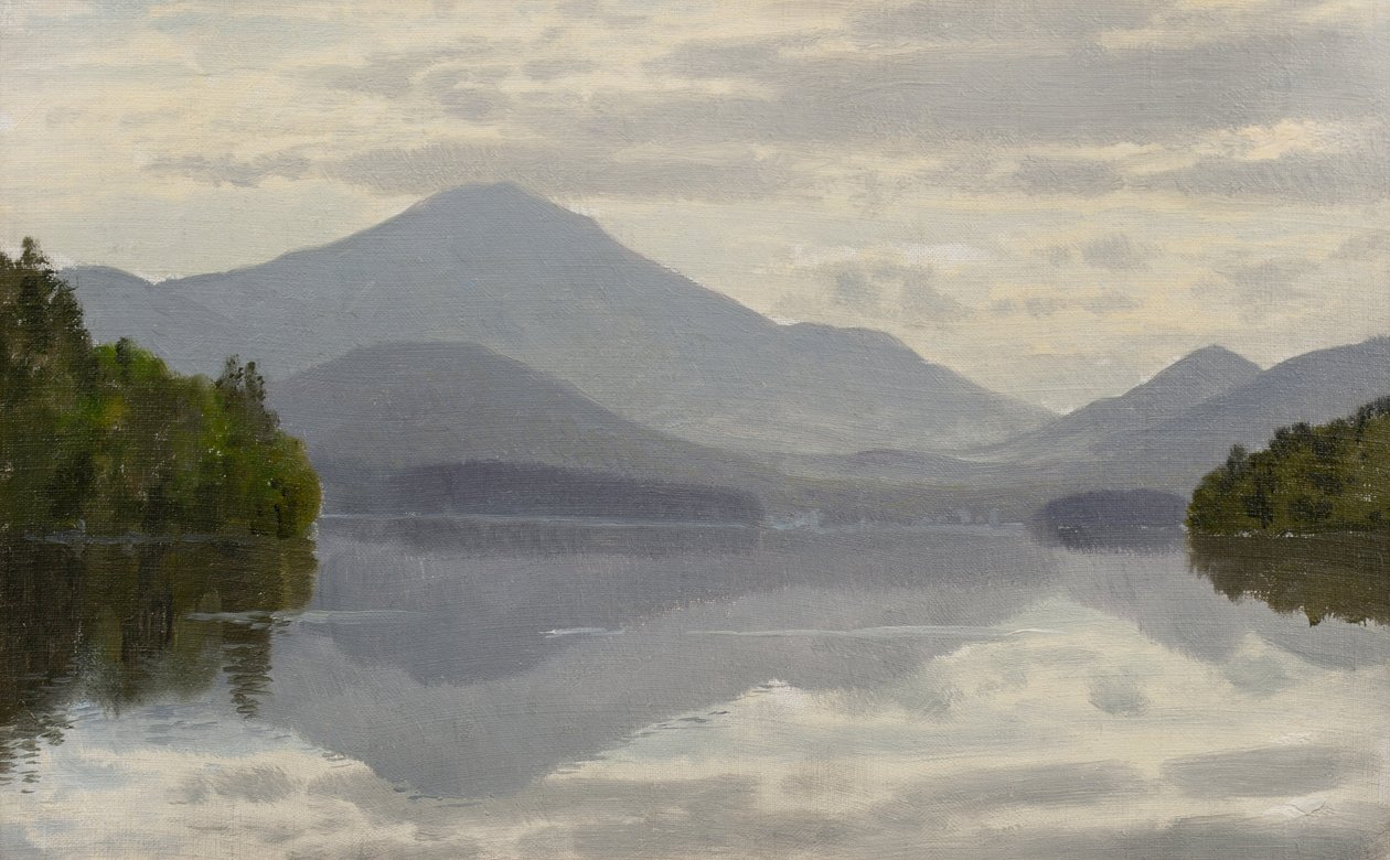 Whiteface Mountain, Lake Placid, c.1877 by William Trost Richards