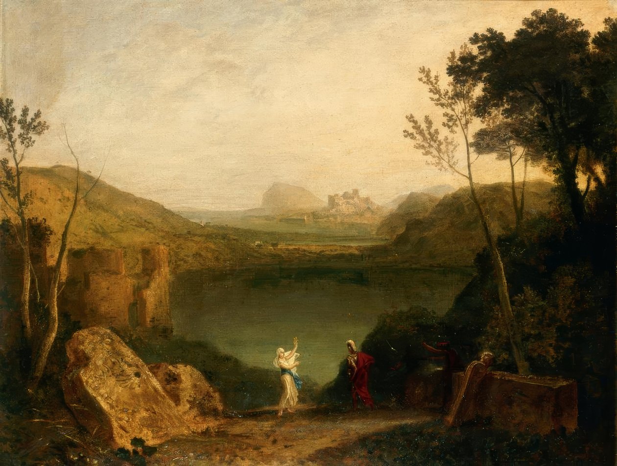 Aeneas and the Sibyl, Lake Avernus by Joseph Mallord William Turner