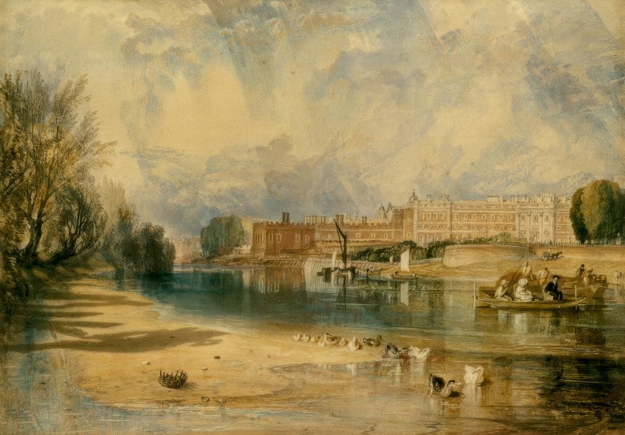 Hampton Court Palace by Joseph Mallord William Turner
