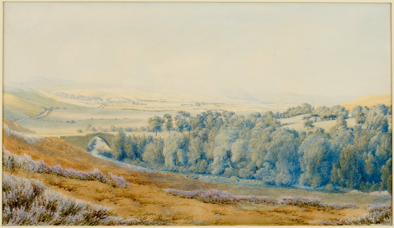 Weetwood Bridge, Northumberland by Joseph Mallord William Turner