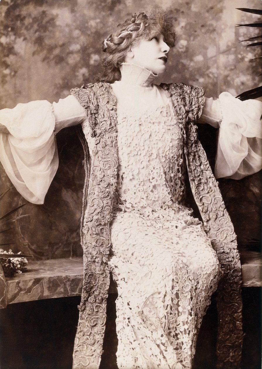 Sarah Bernhardt in Francesca de Rimini by William and Daniel Downey