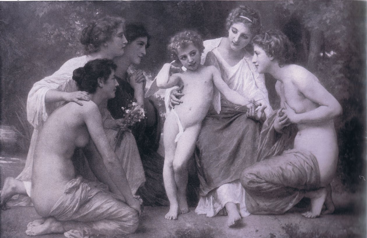 Admiration, Bibbys Annual, 1916-1917 by William Adolphe Bouguereau