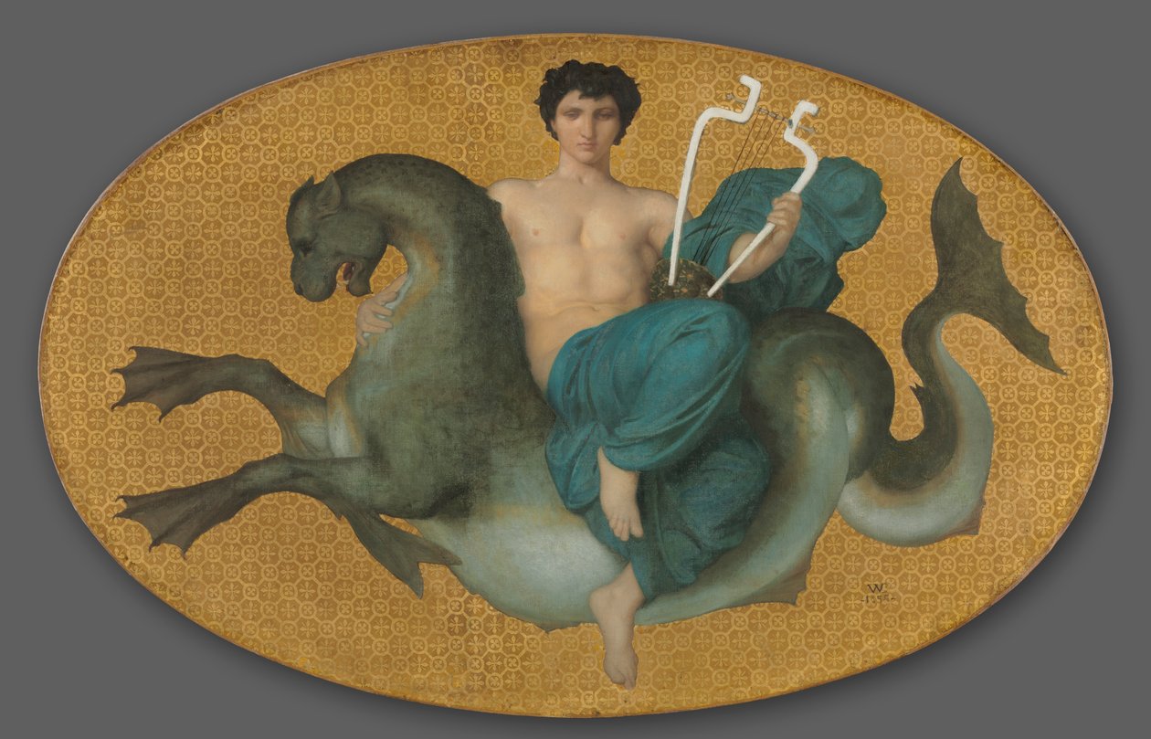 Arion on a Sea Horse by William-Adolphe Bouguereau