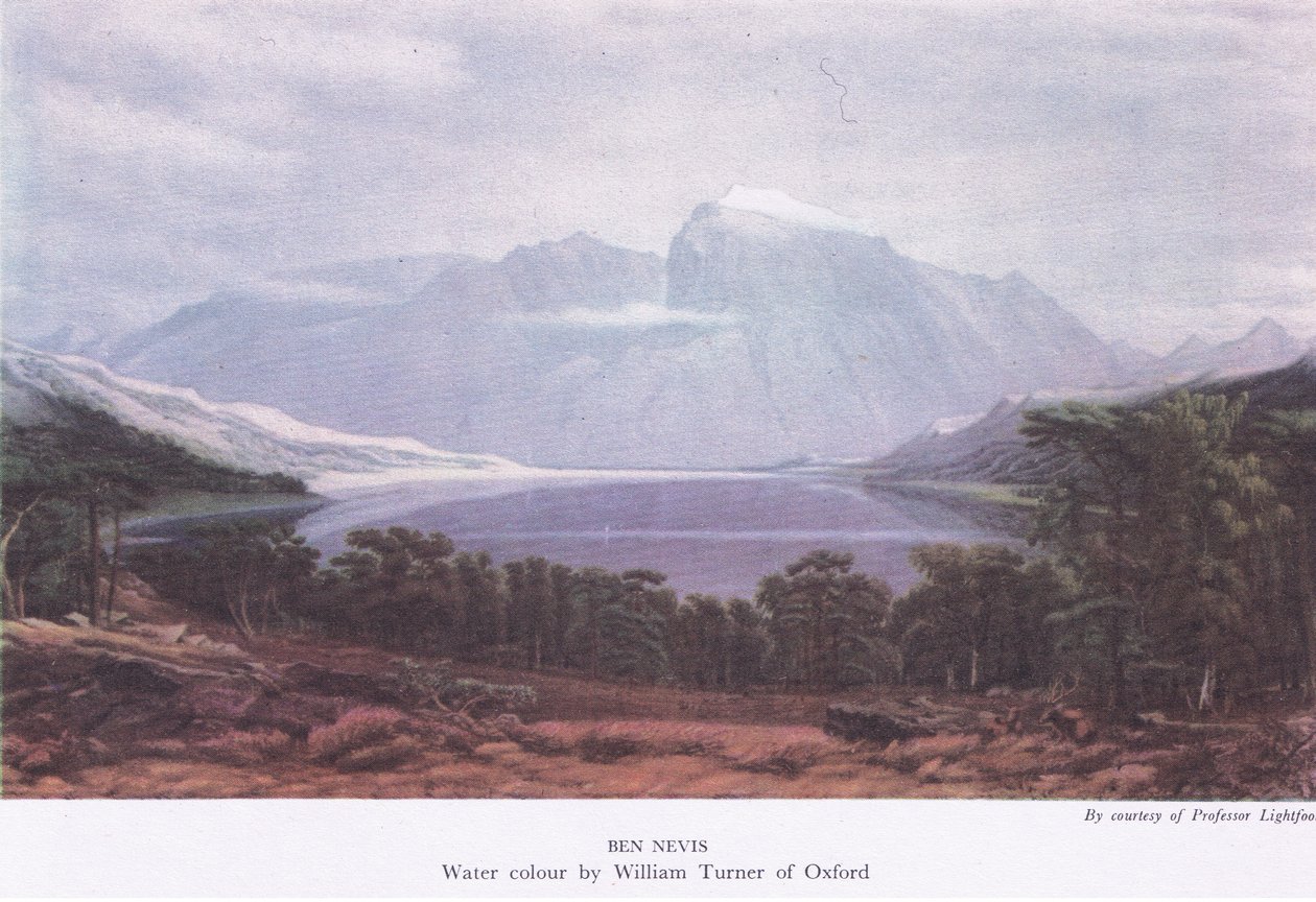 Ben Nevis, from British Adventure published by Collins by Joseph Mallord William Turner