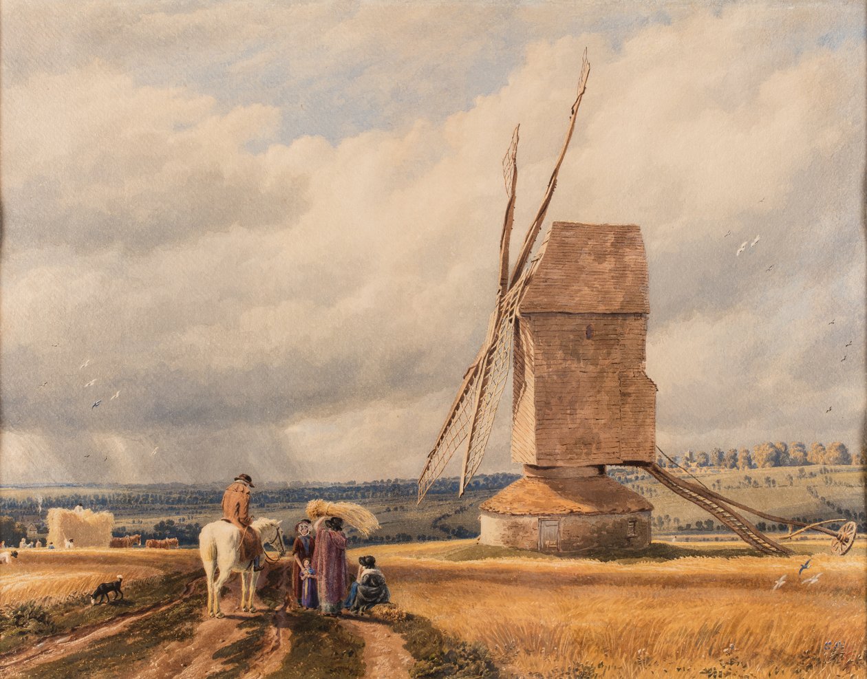 The Old Mill by William (1789 1862) Turner
