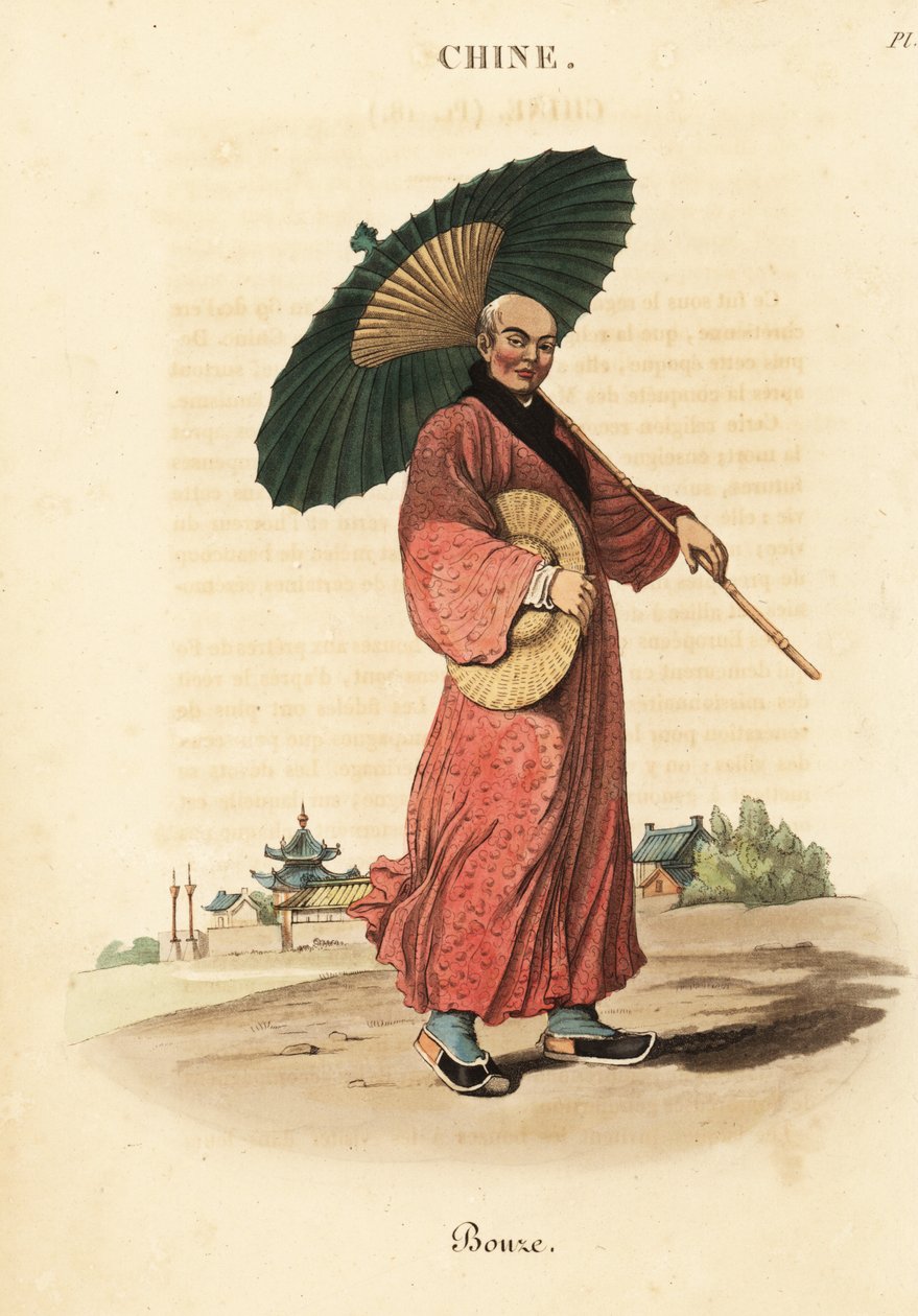 Bonze Monk or Fo Priest by William (after) Alexander