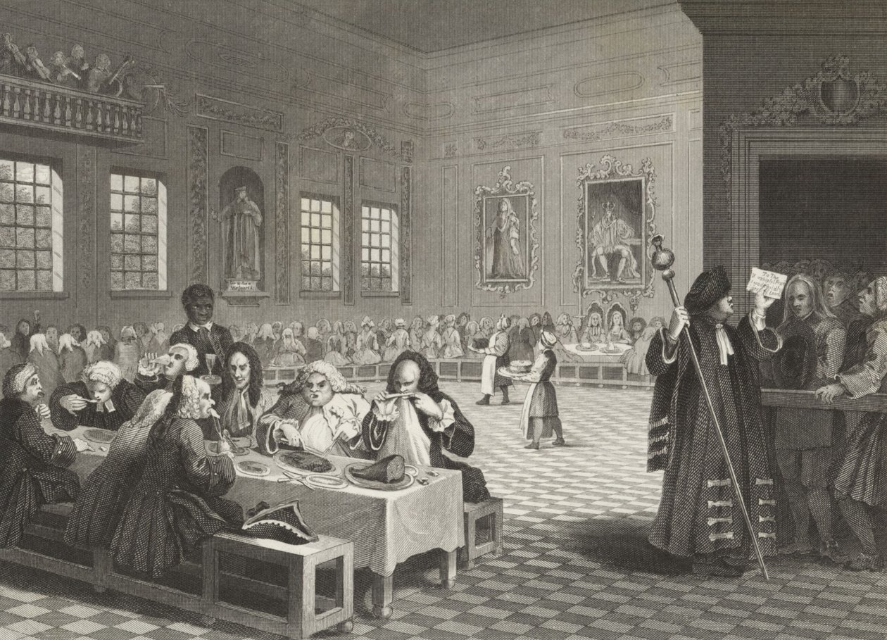Goodchild in Guildhall by William (after) Hogarth