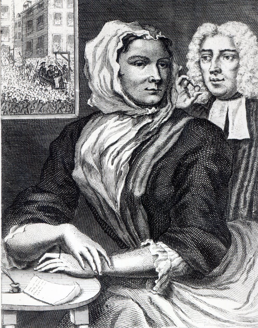 Sarah Malcolm by William (after) Hogarth