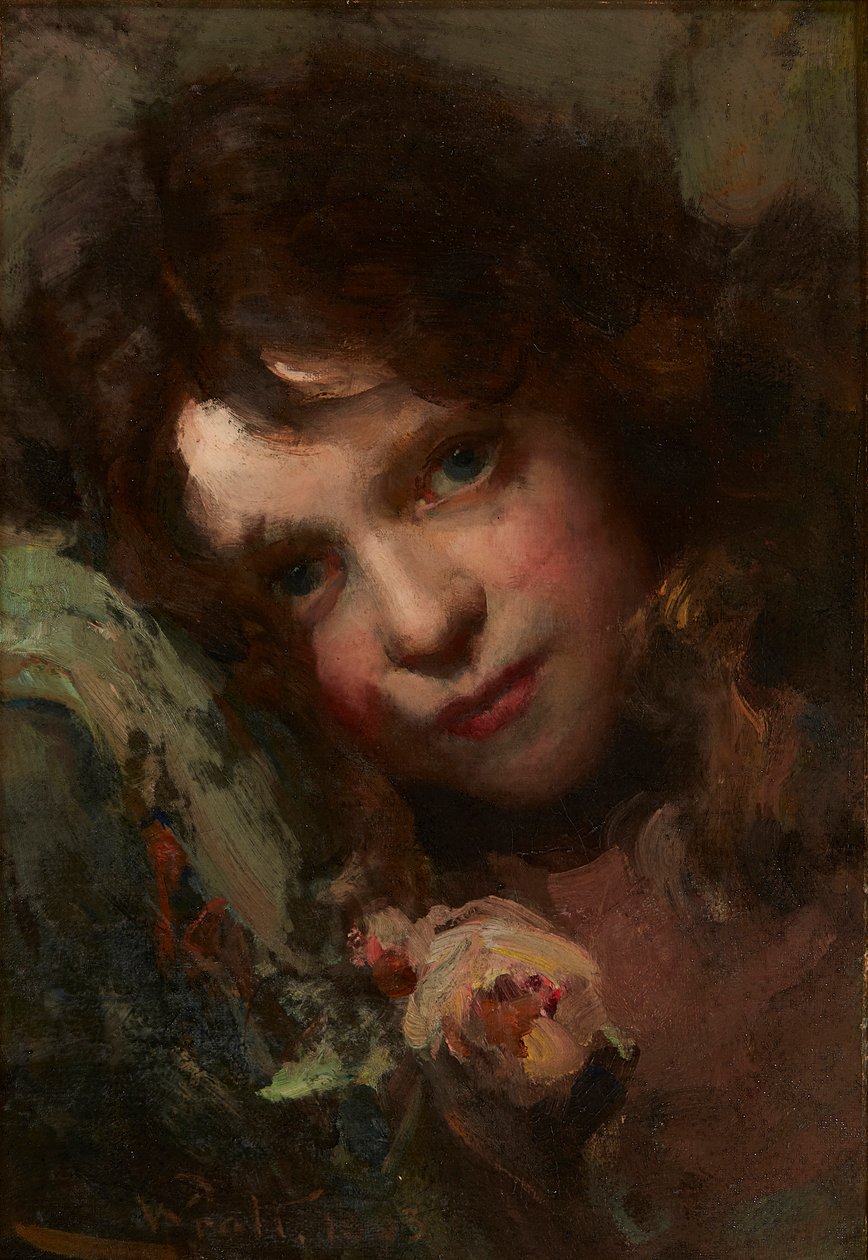 Study of a Head by William A. Pratt