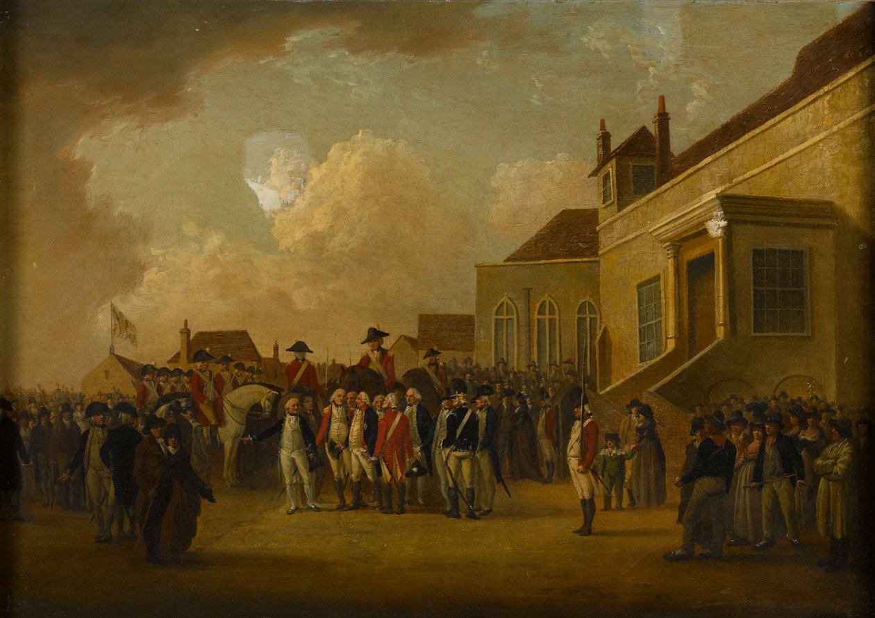 Frederick Augustus, Duke of York, Reviewing Troops in Flanders by William Anderson