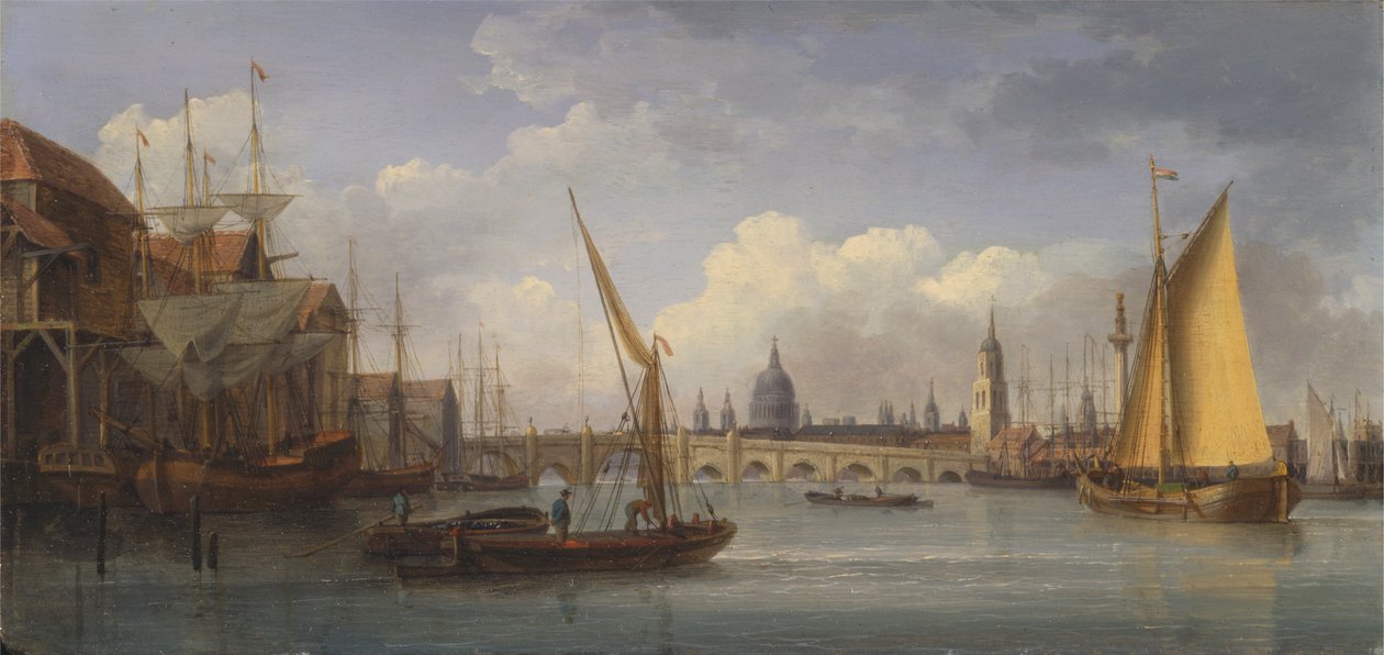 London Bridge, with St. Paul