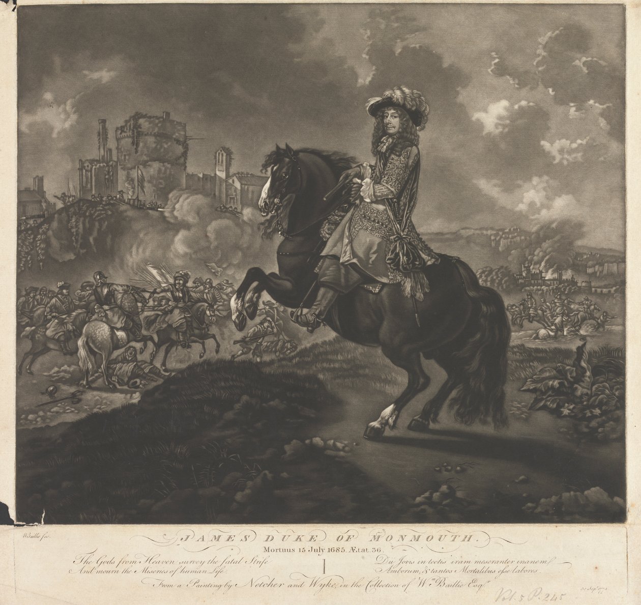 James Scott, 1st Duke of Monmouth, 1st Duke of Buccleuch by William Baillie