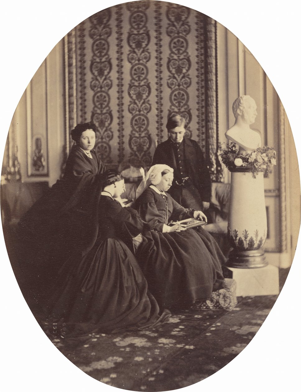 Queen Victoria in Mourning by William Bambridge