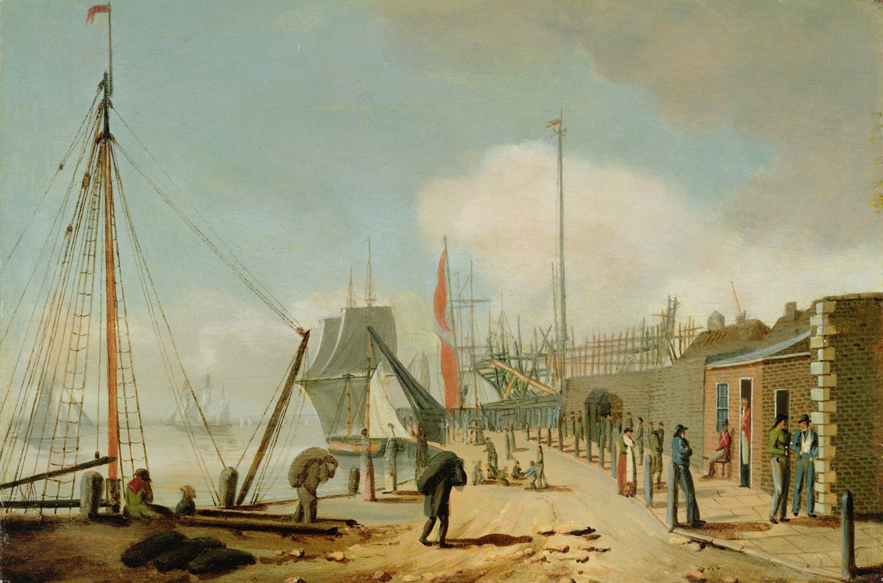 View of the South End, Hull by William Barton
