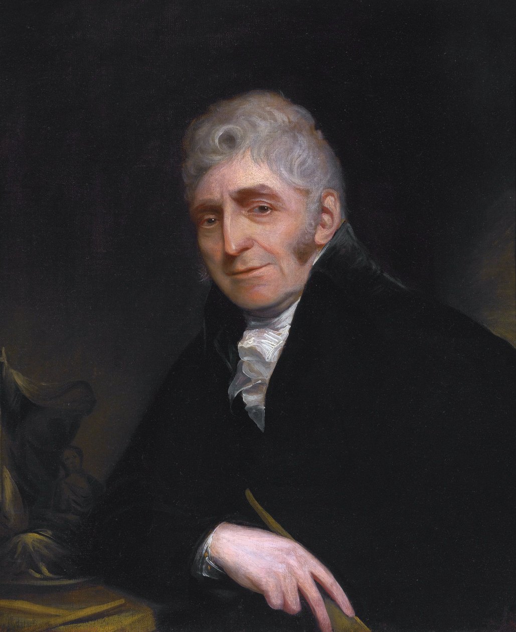 Portrait of Joseph Nollekens (1737-1823) by William Beechey