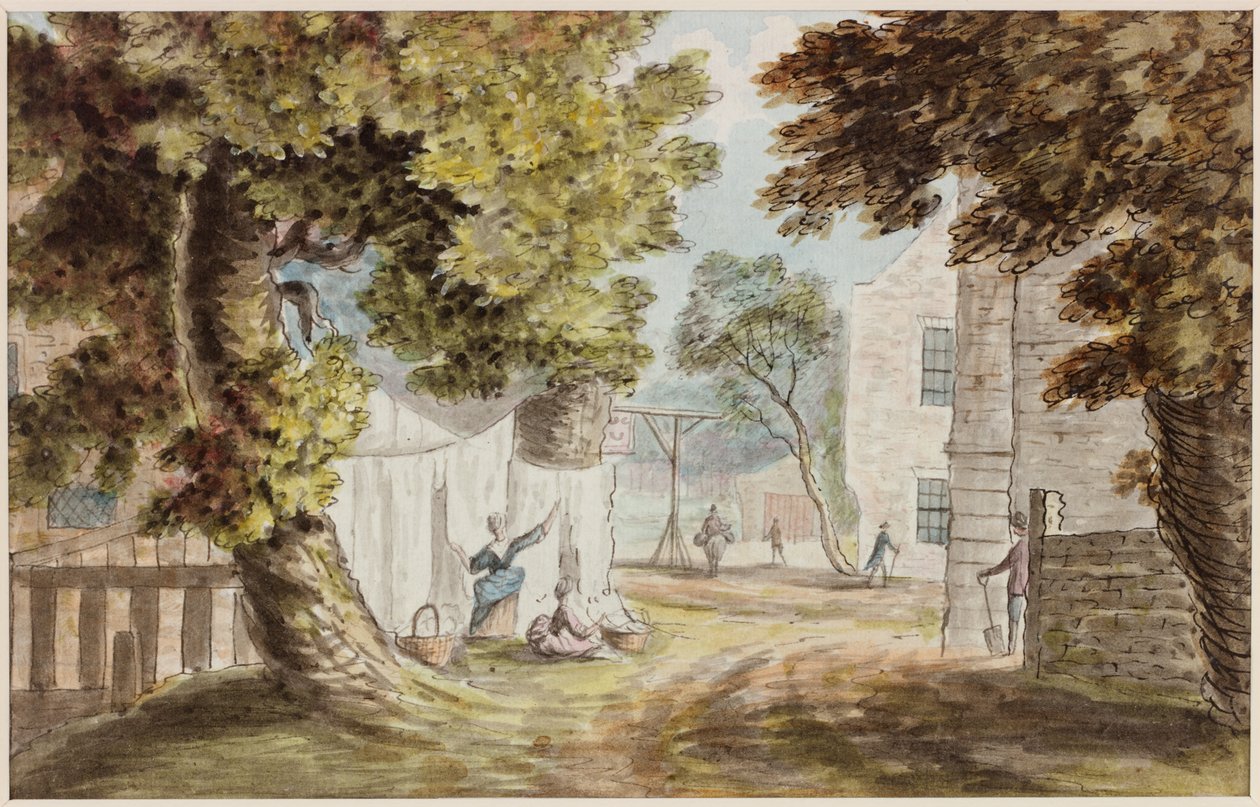 Busy Cottage by William Beilby
