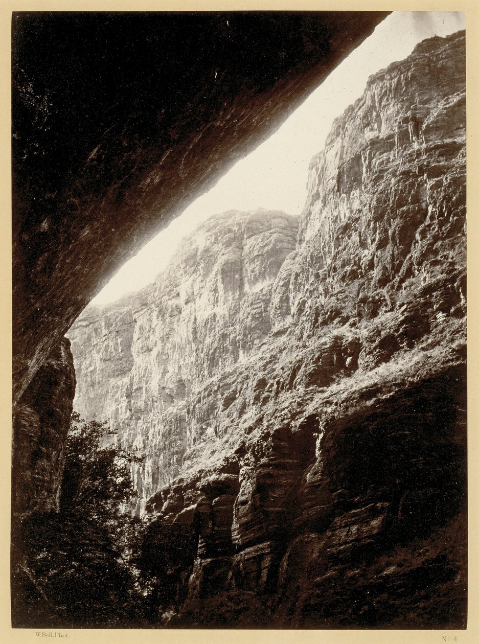 Canyon of Kanab Wash, Colorado River, Looking South by William Bell