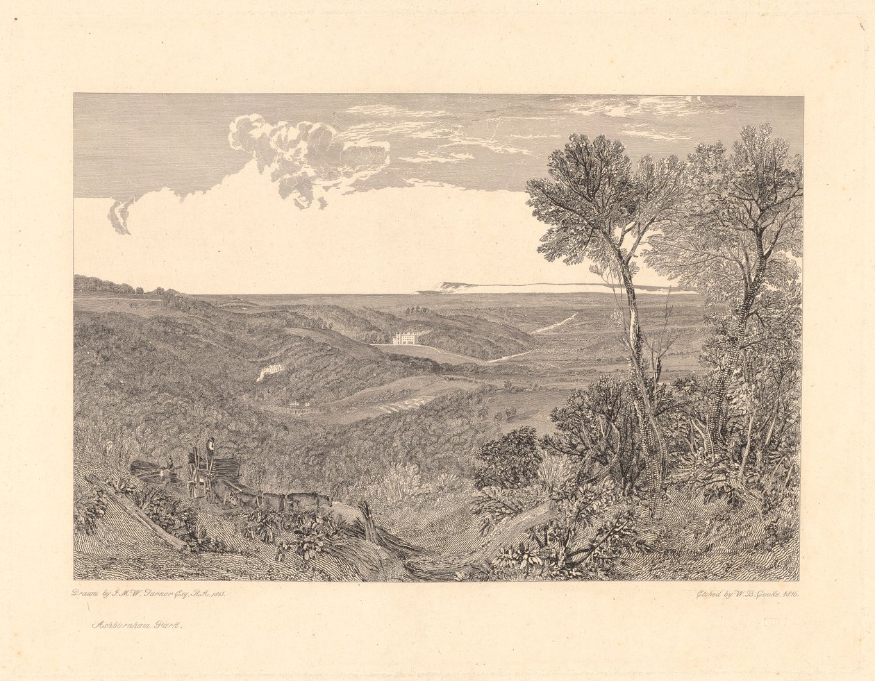 The Vale of Ashburnham by William Bernard Cooke