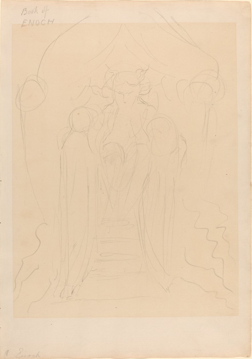 Enoch before the Great Glory by William Blake