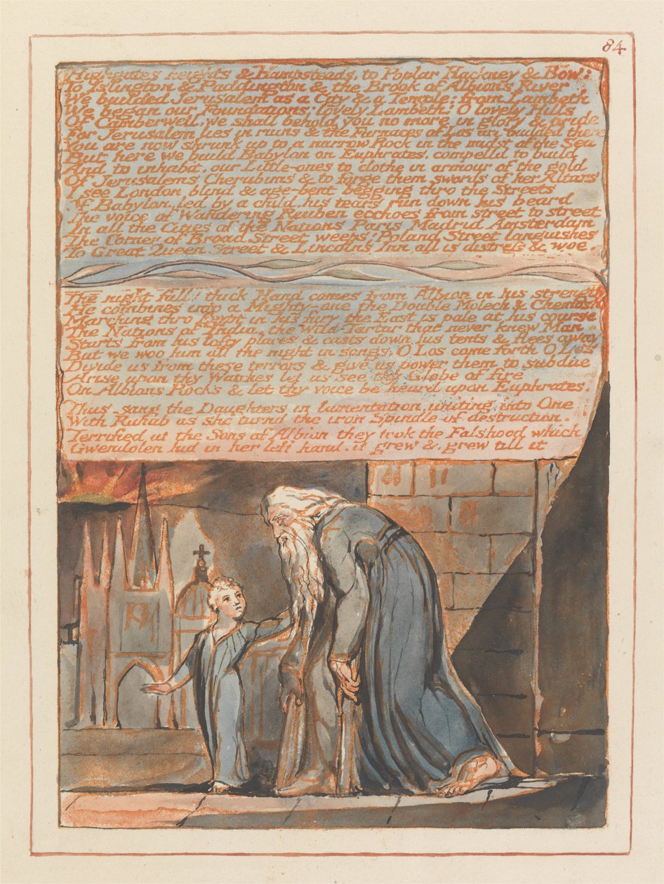 Jerusalem, Plate 84, Highgate