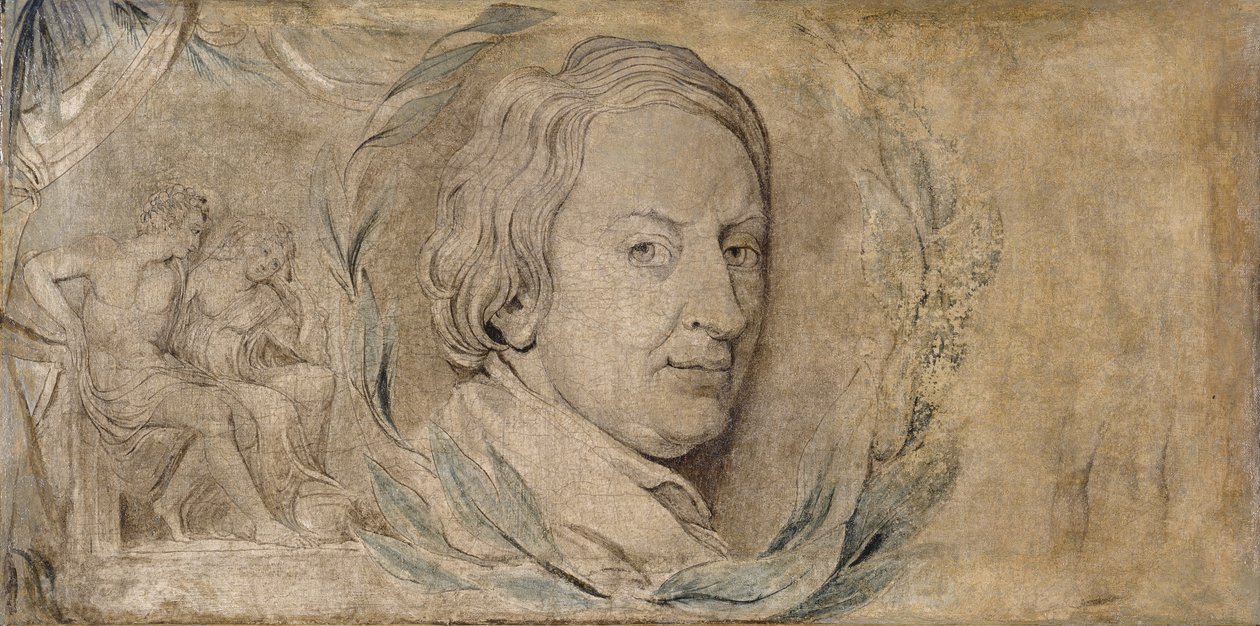 John Dryden by William Blake