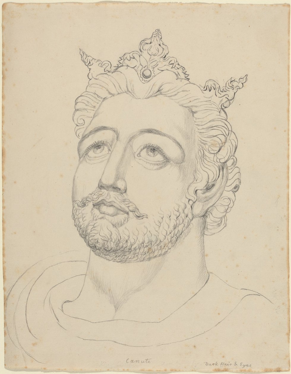 King Canute by William Blake