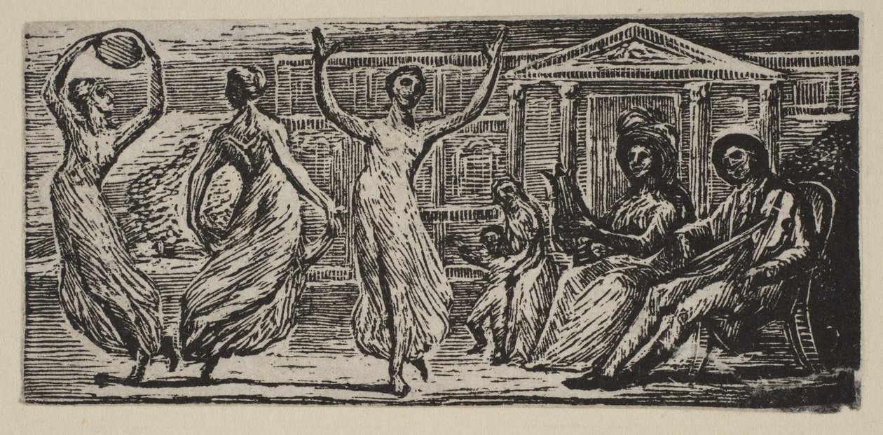 Menalcus Watching Women Dance, from Thornton