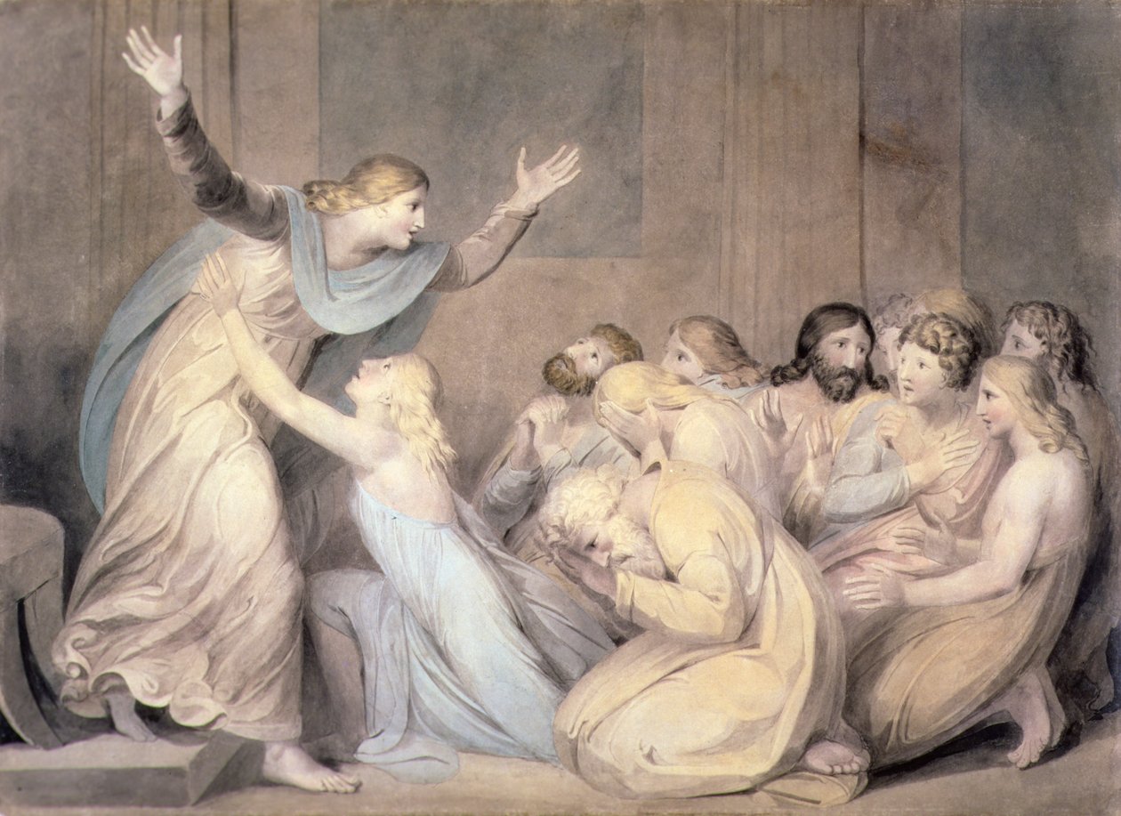 Joseph Making Himself Known to His Brethren, Plate 3 of 