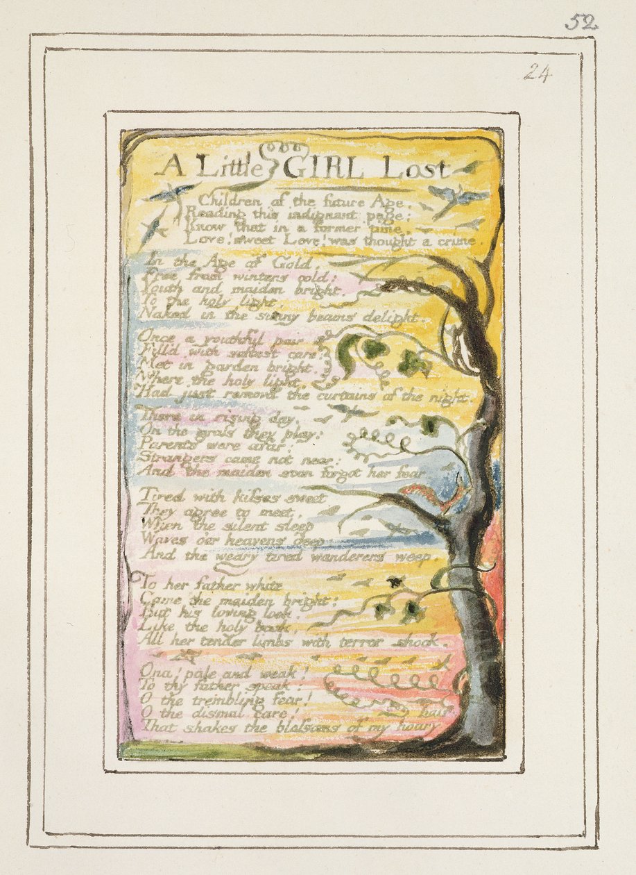 A Little Girl Lost: plate 52 from 