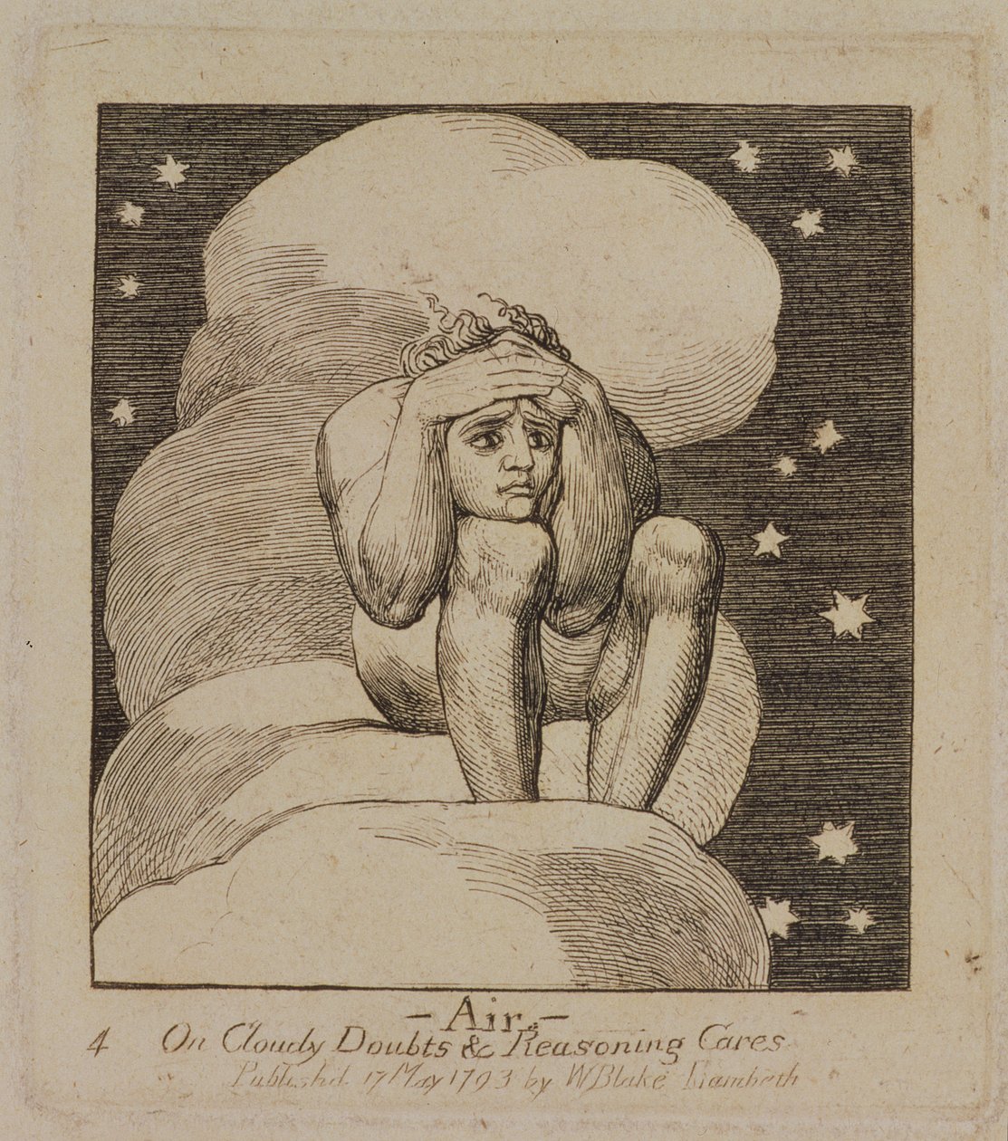 Air, On Cloudy Doubts and Reasoning Cares, plate 4 of 