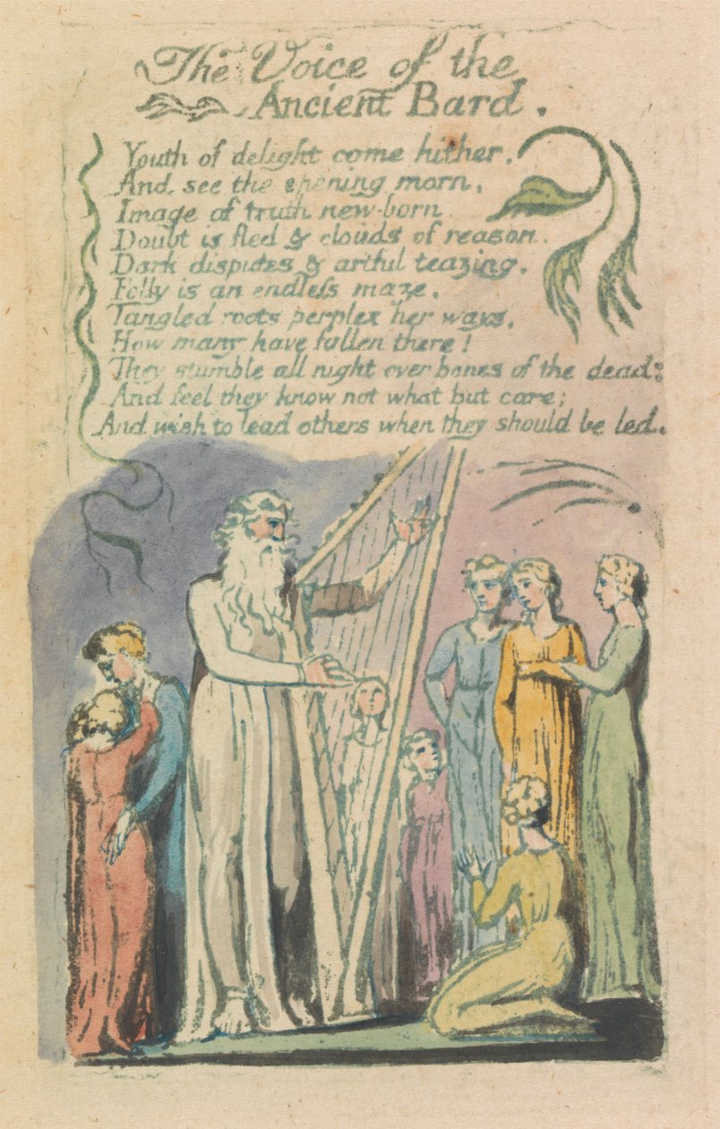 Songs of Innocence and of Experience, Plate 22, "The Little Girl Found" (Bentley 36) by William Blake